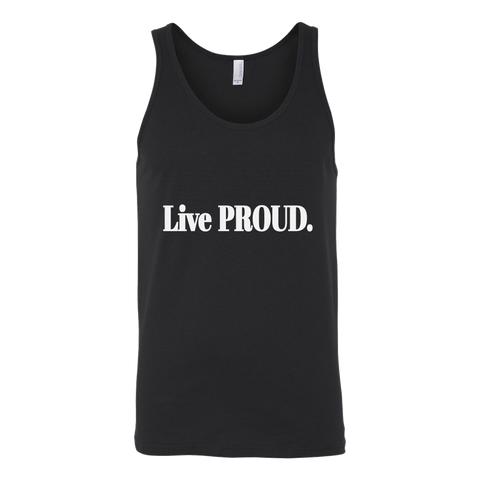 Live Proud Unisex Tank