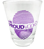 Live Proud Vodka Shot Glass